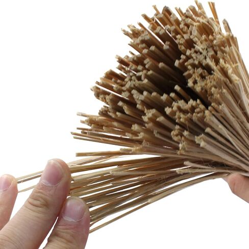 2 Pack Natural Bamboo Wok Brush 12-Inch Length, Traditional Kitchen Pan Cleaning Whisk Cleaning Brush Bamboo Scrubber (Flat Brush) in Kuwait