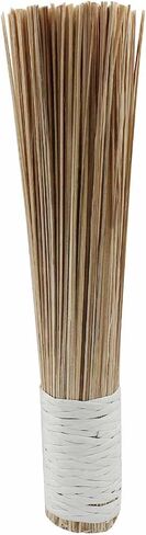 2 Pack Natural Bamboo Wok Brush 12-Inch Length, Traditional Kitchen Pan Cleaning Whisk Cleaning Brush Bamboo Scrubber (Flat Brush) in Kuwait