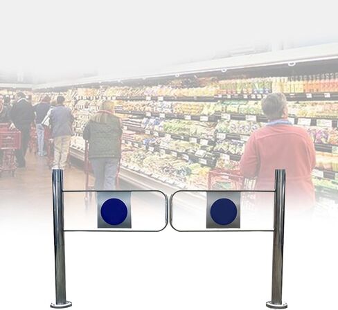 Automatic Self-Closing Safety Gate for Store Entrances and Restricted Areas in Kuwait