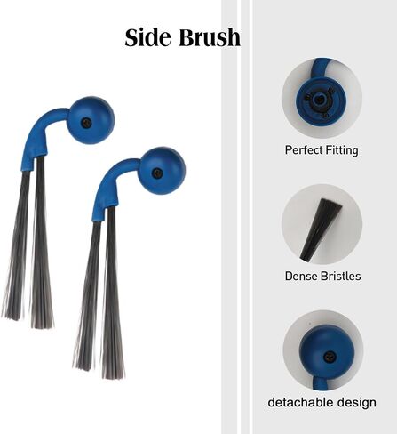 Replacement Part for Ecovacs Deebot X12 Pro Omni Robot Cleaner.1 Main Brush, 2 Filters, 4 Side Brushes, 4 Mop Drum, 4 Filter Cotton, 1Screwdriver, Cleaning Brush. in Kuwait