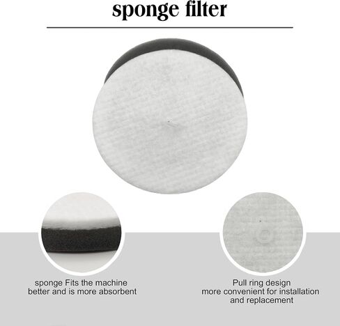 Replacement Part for Ecovacs Deebot X12 Pro Omni Robot Cleaner.1 Main Brush, 2 Filters, 4 Side Brushes, 4 Mop Drum, 4 Filter Cotton, 1Screwdriver, Cleaning Brush. in Kuwait