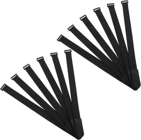 OUNONA Fire Extinguisher Accessories 20-Pack Black Stretch Fabric Mounting Straps for Fire Extinguisher Hose and Vehicle Use Easy Installation Durable Fixing Strap in Saudi Arabia