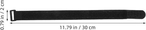 OUNONA Fire Extinguisher Accessories 20-Pack Black Stretch Fabric Mounting Straps for Fire Extinguisher Hose and Vehicle Use Easy Installation Durable Fixing Strap in Saudi Arabia
