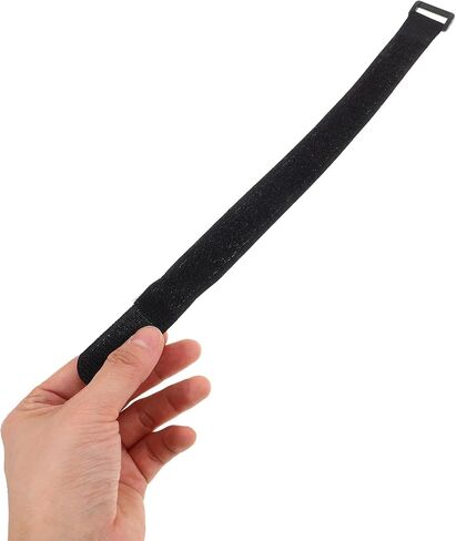 OUNONA Fire Extinguisher Accessories 20-Pack Black Stretch Fabric Mounting Straps for Fire Extinguisher Hose and Vehicle Use Easy Installation Durable Fixing Strap in Saudi Arabia