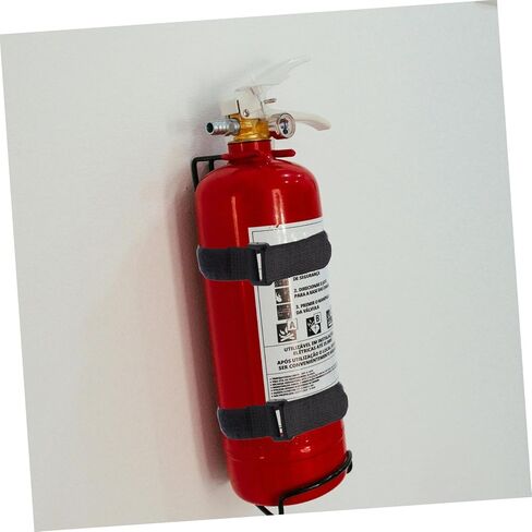 OUNONA Fire Extinguisher Accessories 20-Pack Black Stretch Fabric Mounting Straps for Fire Extinguisher Hose and Vehicle Use Easy Installation Durable Fixing Strap in Saudi Arabia
