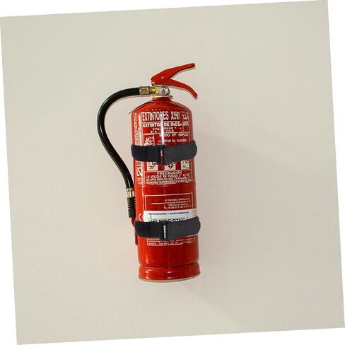 OUNONA Fire Extinguisher Accessories 20-Pack Black Stretch Fabric Mounting Straps for Fire Extinguisher Hose and Vehicle Use Easy Installation Durable Fixing Strap in Saudi Arabia