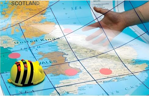 سجادات روبوت أرضية قابلة للبرمجة من TTS Bee Bot، حصيرة شبكية شفافة لـ Bee Bot وBlue Bot ITSGRID in Kuwait