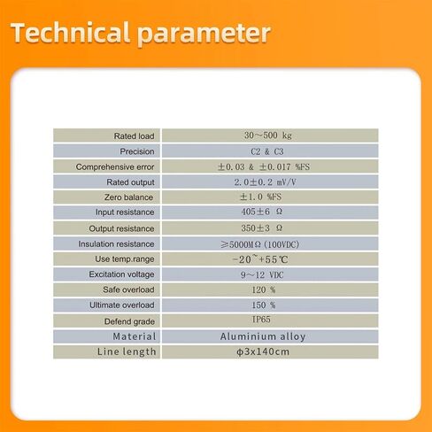 Load Cell Scale Sensor HX711 AD Module Weight Electronic Beam Type 6KG 10KG 20KG 40KG 80KG 1Pcs(Range 0-10KG) in Kuwait