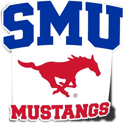 ملصق جامعة صبار الصحراء الجنوبية الميثودية SMU موستانج ملصق حائط من الفينيل‏ للكمبيوتر المحمول زجاجة مياه سجل قصاصات السيارة (IND 5) in Kuwait