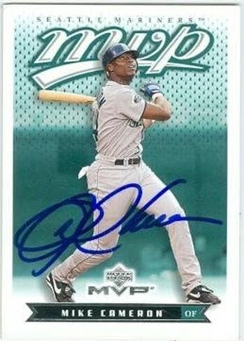 223505 سياتل مارينرز 2003 Upper Deck Mvp رقم 187 بطاقة بيسبول موقعة من مايك كاميرون in Kuwait