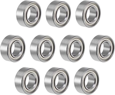 5pcs Miniature Model Bearing Open Type Deep Groove Ball Bearings MR52 MR63 MR84 MR105 MR74 MR115 MR149 ZZ(MR93 3x9x2.5mm) in Kuwait