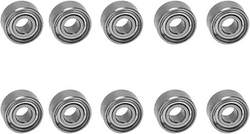 5pcs Miniature Model Bearing Open Type Deep Groove Ball Bearings MR52 MR63 MR84 MR105 MR74 MR115 MR149 ZZ(MR93 3x9x2.5mm) in Kuwait