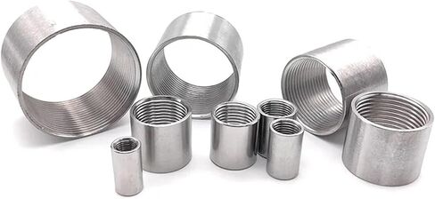 1 قطعة 1/8 "1/4" 1/2 "3/8" 3/4 "1" 1-1/4 "1-1/2" 304 الفولاذ المقاوم للصدأ BSPT أنثى تركيبات الأنابيب الملولبة موصل الغاز المياه موصل (1/8") in Kuwait