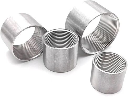 1 قطعة 1/8 "1/4" 1/2 "3/8" 3/4 "1" 1-1/4 "1-1/2" 304 الفولاذ المقاوم للصدأ BSPT أنثى تركيبات الأنابيب الملولبة موصل الغاز المياه موصل (1/8") in Kuwait