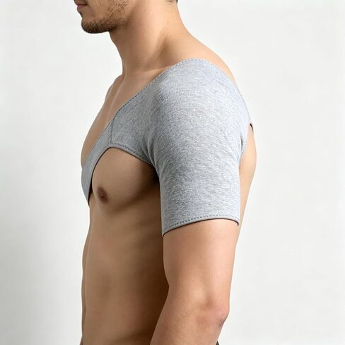 Shoulder Brace for Men & Women – Bamboo Compression Sleeve for Sleeping, Rotator Cuff Support – Universal Fit Left or Right Arm – Relieve Pain, Swelling & Bone Grinding (X-Large) in Kuwait