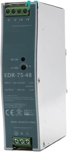 NDR-75-48 76.8W 48V 1.6A NDR-75 Series 75W مخرج واحد تحويل التيار الكهربائي in Kuwait