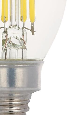 إضاءة Westinghouse 5358000 5.5 وات (ما يعادل 100 وات) B11 لمبة إضاءة LED ذات خيوط شفافة قابلة للتعتيم، قاعدة الشمعدانات in Kuwait