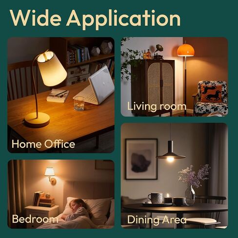 ALAMPEVER 3 Way Light Bulbs 2 Pack, 30/70/100W Equivalent, Bright A19 LED Light Bulb, 2700K Soft White, 500/1000/1600LM, 4/8/12W, E26 Base, Non-Dimmable, ldeal for Living Room, Entryway, Home Office in Kuwait