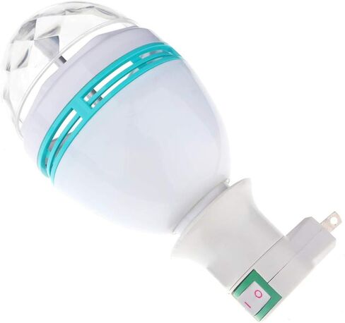 YouOKLight E26 الدورية RGB ديسكو الكرة الخفيفة، LED ستروب لمبة سحرية الكرة الخفيفة، لحفلة عيد ميلاد نادي بار كاريوكي عيد الهالوين عيد الميلاد in Kuwait