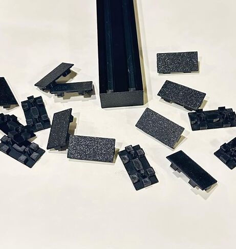 15-pc End Caps for 2040 Series Aluminum Extrusion, 20mmx40mm - New Design - Thicker, Stronger, Snug and Better Fit for T-Slot Style Profiles ! in Kuwait