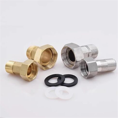1/2 "3/4" 1 "1-1/4" 1-1/2 "2" أنثى ذكر الموضوع تركيب الأنابيب النحاسية موصل مقرنة لعداد المياه (NO15) in Kuwait