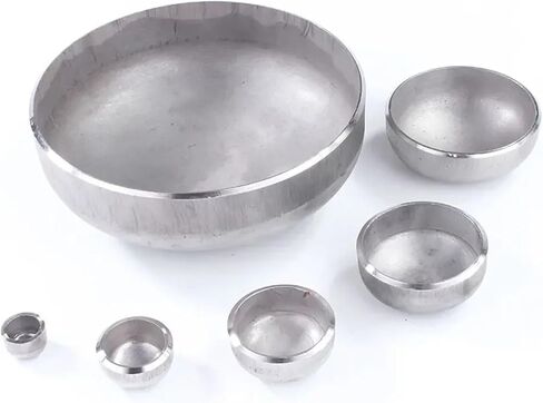 الاستخدام الصناعي 19 25 32 38 45 48 51 57 60 63 76 89 102 108 مم OD غطاء نهاية الأنبوب 304 الفولاذ المقاوم للصدأ تركيب الأنابيب رأس أعمى (سمك 2 مم، 38 مم OD_END CAP) in Kuwait