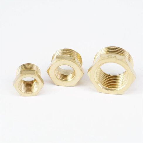 1 قطعة M8x0.75 M8x1 M10x1 M10x1.5 M12 أنثى-ذكر النحاس المخفض الحد المناسب قياس ضغط الوقود ، حجم 16 ، النحاس in Kuwait
