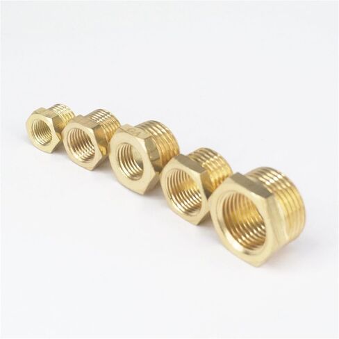 1 قطعة M8x0.75 M8x1 M10x1 M10x1.5 M12 أنثى-ذكر النحاس المخفض الحد المناسب قياس ضغط الوقود ، حجم 16 ، النحاس in Kuwait