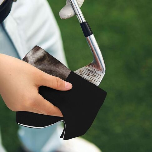 منشفة جولف من الألياف الدقيقة من الراكون المضحك، نمط وافل مقاس 16 × 24 مع مشبك حلقة تسلق، مناشف كرة جولف كبيرة ثلاثية الطي، ملحقات حقيبة الجولف للرجال والنساء، هدية الجولف in Kuwait
