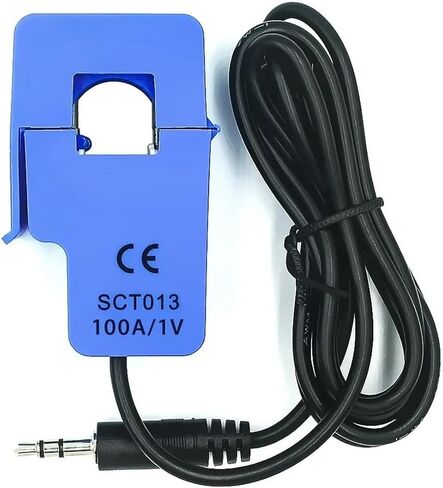 SCT-013 0-100A محول تيار مفتوح ومغلق SCT013 مستشعر تيار متردد غير جراحي محول تيار أساسي سبليت (20A 1V) in Kuwait