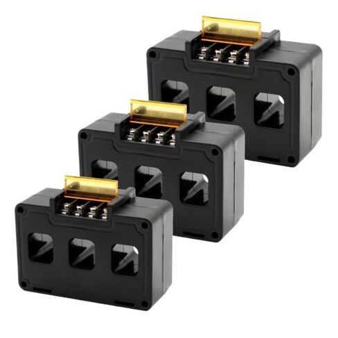 محول تيار ثلاثي الطور CT5 50/5A 100/5A 200/5A 300/5A 3 في 1 مستشعر تيار متردد CT يعمل مع CM1 MCCB(CT5-250,50 5A) in Kuwait