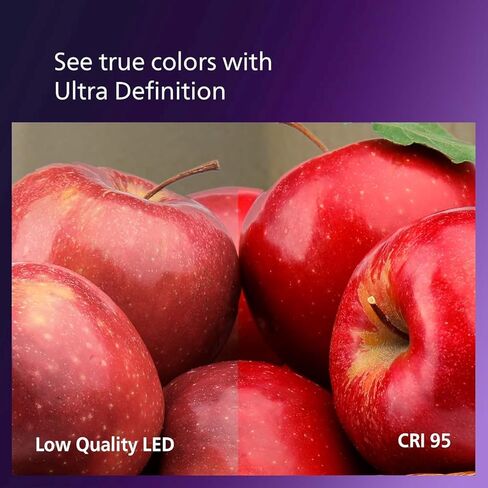 فيليبس LED 75 وات BA11 3 عبوات فائقة الوضوح باللون الأبيض الناعم (2700 ك) 700 لومن (6.6 وات = 75 وات) لمبات إضاءة شمعدان شفافة خالية من الوميض تناسب مقابس E26 أو E12 in Kuwait