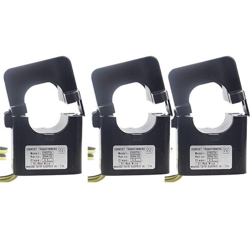 3 قطعة سبليت الأساسية محول التيار KCT-36 الاستشعار الحالي 100A 200A 250A 300A 400A 500A 600A محول التيار CTs(3 قطعة 500A) in Kuwait