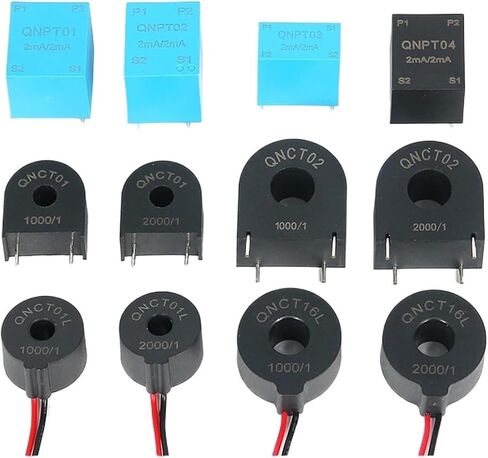 المحول الحالي QNCT01 PCB Mount 5A5mA 5A2.5mA 1:1000 1:2000 محول تيار صغير CT 1A 5A 10A(QNCT01L 1000-1) in Kuwait