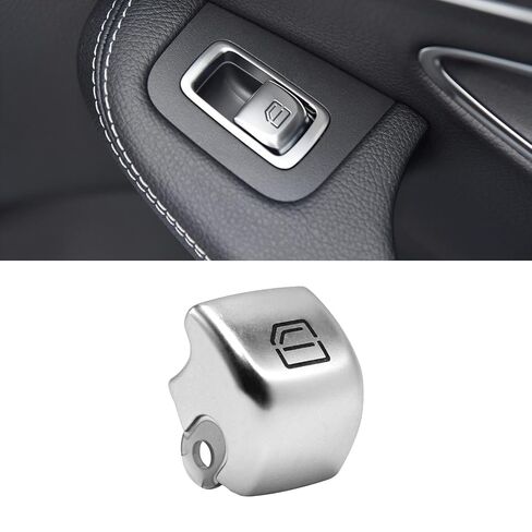 زر تبديل النافذة الجانبية للراكب الأمامي TTCR-II لسيارة Mercedes C Class W205 2015-2021 GLC Class 2016-2022، قطعة واحدة من زر التحكم في نافذة الراكب الأيمن لسيارة Mercedes E Class 2017-2023 S Class 2014-2020 in Kuwait