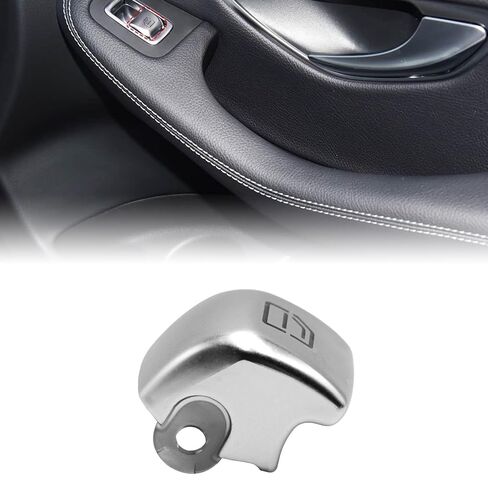 زر تبديل النافذة الجانبية للراكب الأمامي TTCR-II لسيارة Mercedes C Class W205 2015-2021 GLC Class 2016-2022، قطعة واحدة من زر التحكم في نافذة الراكب الأيمن لسيارة Mercedes E Class 2017-2023 S Class 2014-2020 in Kuwait