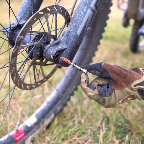 مجموعة أدوات إصلاح الإطارات بدون أنابيب MTB التي يجب أن يحملها كل راكب - متاجر أدوات توصيل إطارات الدراجة في المحور الأمامي - مجموعة توصيل الإطارات السريعة - الفولاذ المقاوم للصدأ - 5 مقابس - الولايات المتحدة الأمريكية in Kuwait
