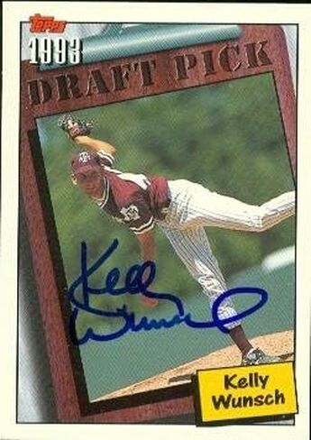 مستودع التوقيع 48260 بطاقة بيسبول موقعة من كيلي ونش ميلووكي برويرز 1994 Topps رقم .210 in Kuwait