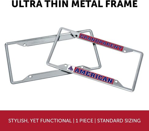 Desert Cactus American University Car Accessories Eagles Metal License Plate Frame and Tag Holder for Front or Rear of Car (Grandparent) in Saudi Arabia