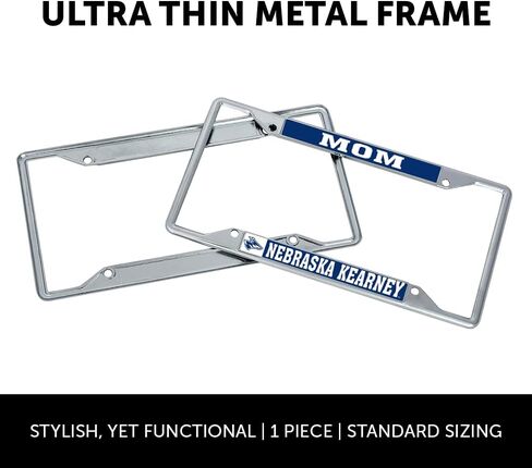 Desert Cactus University of Nebraska at Kearney Car Accessories Lopers Metal License Plate Frame and Tag Holder for Front or Rear of Car (Mom) in Saudi Arabia