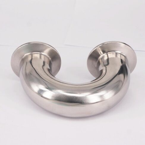 32mm O/D Fits Ferrule O/D 50.5mm 304 Stainless Steel Ferrule 180 Degree Elbow Pipe Fitting in Saudi Arabia
