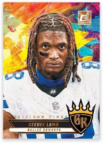 صندوق بانيني 2025 لبطاقات التداول لكرة القدم NFL Donruss (حصريًا باللون الأزرق) in Kuwait