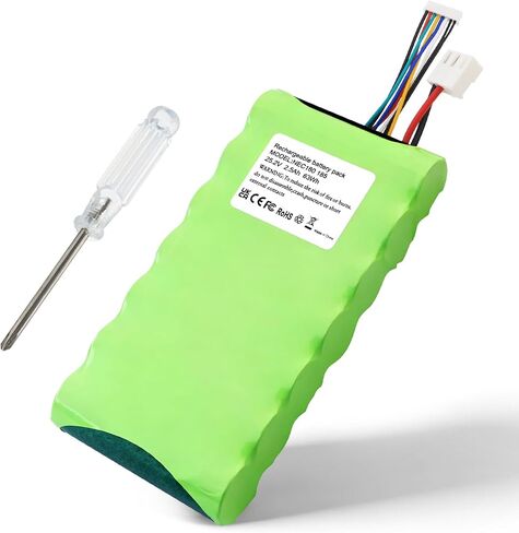 استبدال البطارية للمكنسة الكهربائية اللاسلكية Eureka NEC180 NEC185 RapidClean Pro | مكنسة كهربائية محمولة على شكل عصا، متوافقة مع حزمة بطارية Eureka BP25220F ترقية 25.2 فولت 2500 مللي أمبير في الساعة in Kuwait