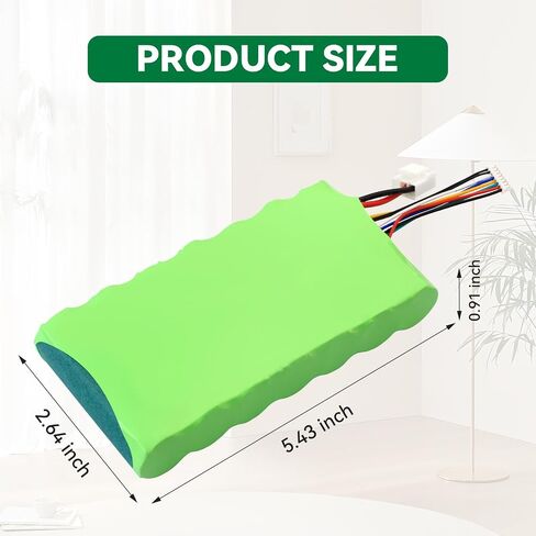 استبدال البطارية للمكنسة الكهربائية اللاسلكية Eureka NEC180 NEC185 RapidClean Pro | مكنسة كهربائية محمولة على شكل عصا، متوافقة مع حزمة بطارية Eureka BP25220F ترقية 25.2 فولت 2500 مللي أمبير في الساعة in Kuwait