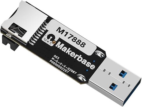 محول MKS EMMC USB3.0 عالي السرعة MKS EMMC-محول V2 لوحدة EMMC وبطاقة ذاكرة TF أسود PCB in Kuwait