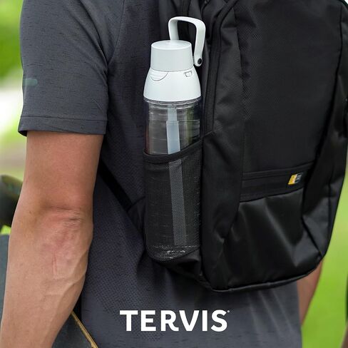Tervis Venture Lite MLS Minnesota United FC - الشعار الأساسي مصنوع في الولايات المتحدة الأمريكية، كوب سفر معزول بجدار مزدوج يحافظ على المشروبات باردة وساخنة، زجاجة مياه سعة 24oz، كلاسيكية in Kuwait