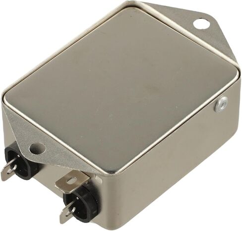 فلتر طاقة أحادي الطور، كاتم الضوضاء، خيارات 3A/6A/10A/20A، الجهد المقدر 115-250VAC، خط التردد 50-60 هرتز، المعدات الكهربائية الصناعية (CW4L2-20A-T) in Kuwait