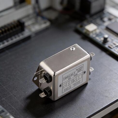 FABULETTA Double-Section Single-Phase Power Filter 115/250VAC 50/60Hz Featuring 80dB Stop Attenuation for Electrical Systems CW4L2-6A-T(CW4L2-6A-T) in Kuwait
