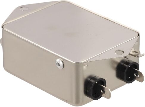 FABULETTA Double-Section Single-Phase Power Filter 115/250VAC 50/60Hz Featuring 80dB Stop Attenuation for Electrical Systems CW4L2-6A-T(CW4L2-6A-T) in Kuwait