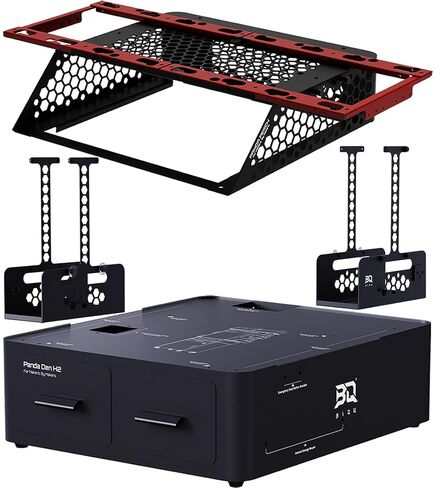 BIQU Panda Den H2+Panda Perch H2+Panda Perch HT for Bambu-Lab H2D/H2S/H2C 3D Printers, Filament Waste Collection & AMS Storage to Save Space for Makers, 3D Printing Farms in Saudi Arabia